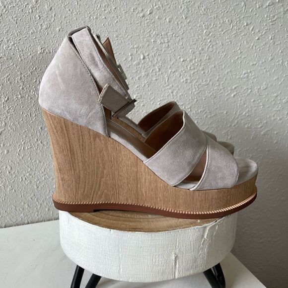 Paolo Wedge Heels Size 7M EUC - Picture 1 of 8